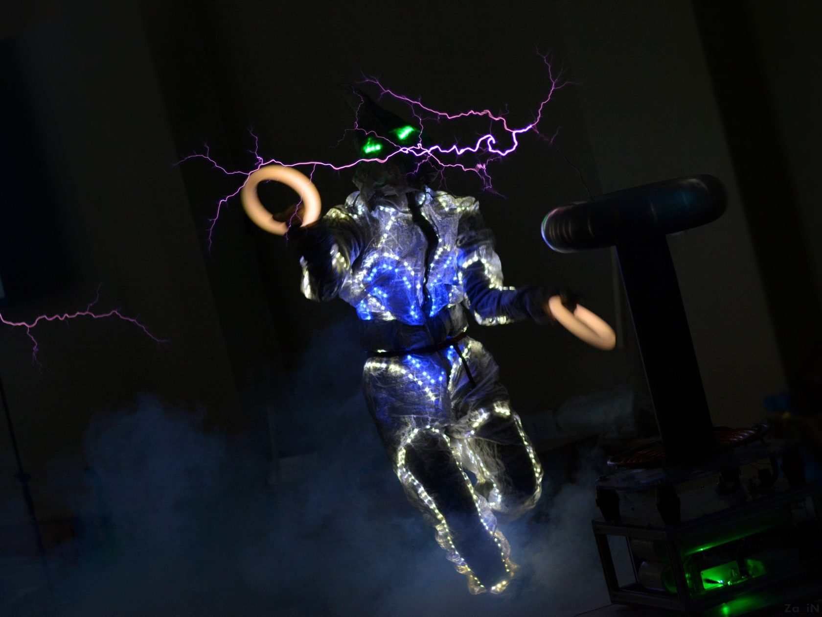 Tesla Show in Amnesia artspace